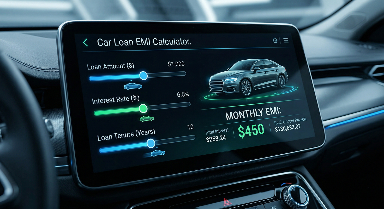 Car Loan EMI Calculator